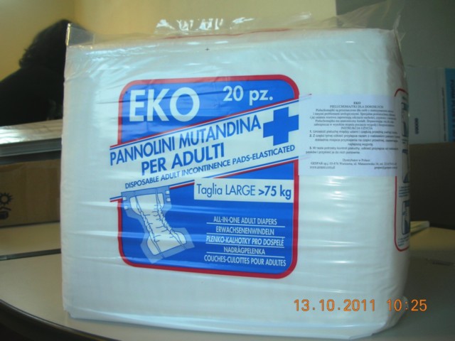 Piel-m. EKO Large interakcje ulotka pielucho-majtki - 20 szt.