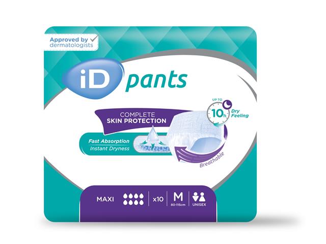 Piel.-m. iD Pants Maxi M interakcje ulotka pielucho-majtki - 10 szt.
