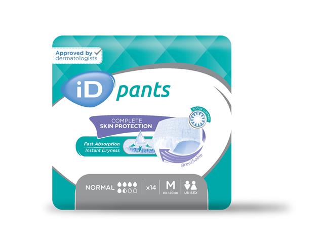 Piel.-m. iD Pants Normal M interakcje ulotka pielucho-majtki  14 szt.