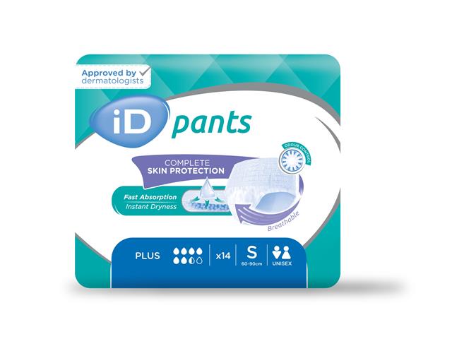 Piel.-m. iD Pants Plus S interakcje ulotka pielucho-majtki - 14 szt.