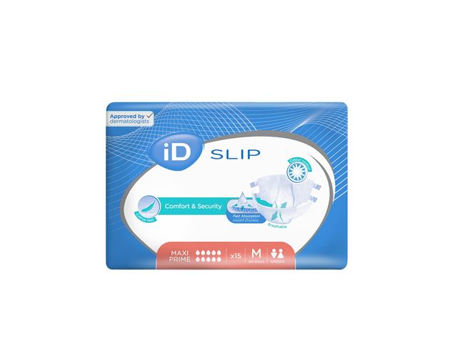 Piel.-m. iD Slip Maxi Prime M interakcje ulotka pielucho-majtki  15 szt.