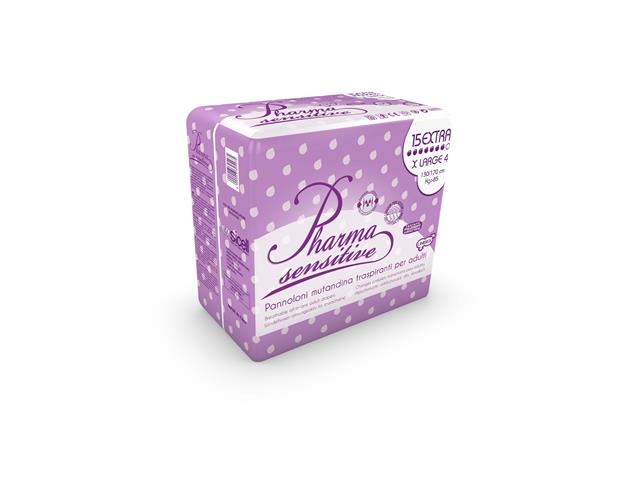 Piel-m. PHARMA SENSITIVE X Large Extra interakcje ulotka pielucho-majtki - 15 szt.