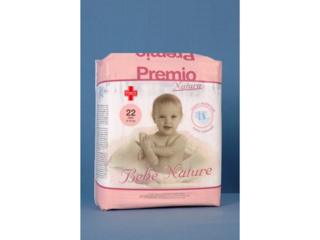 Piel-m. Premio Natura MAXI 8-16 kg interakcje ulotka pielucho-majtki  22 szt.