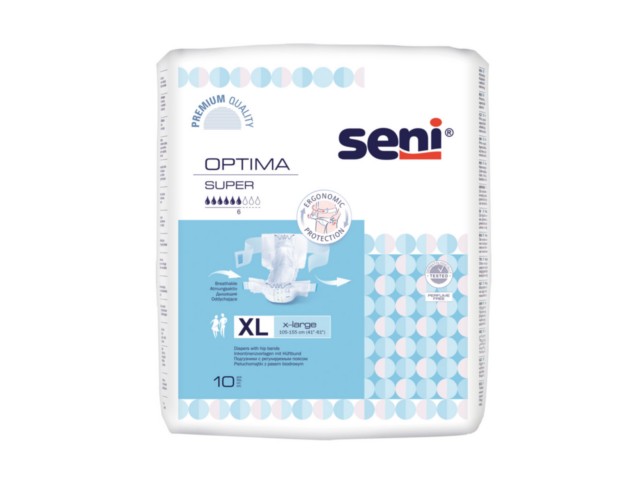 Piel-m. SENI OPTIMA extra large interakcje ulotka  - 10 szt.