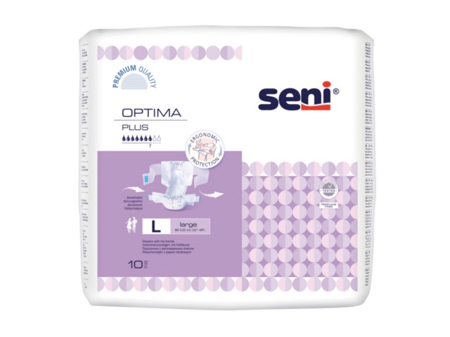 Piel-m. SENI OPTIMA plus large interakcje ulotka  - 10 szt.
