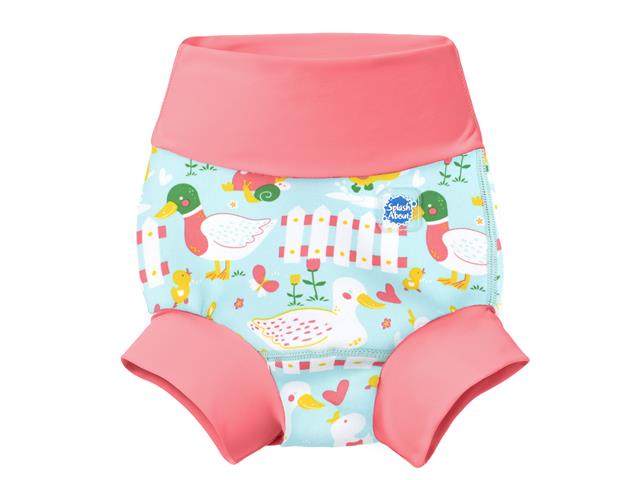 Pieluszka do pływania Happy Nappy Splash About kaczuszki XL interakcje ulotka pielucha - 1 szt.