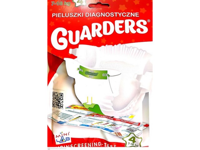 Pieluszki Diagnostyczne Guarders MiniLab Maxi interakcje ulotka pielucha - 1 szt.