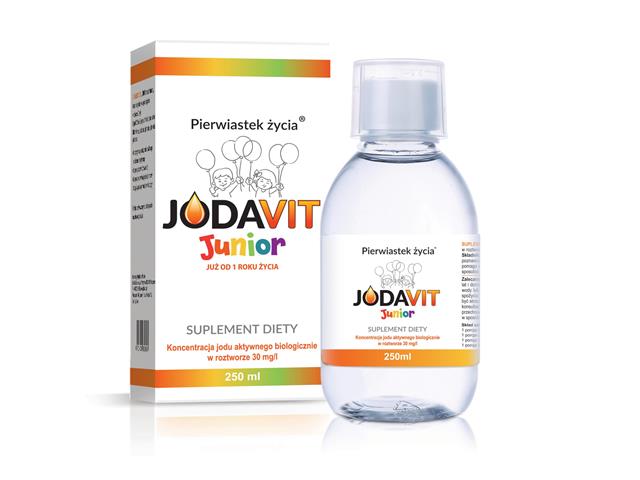 Pierwiastek życia® JODAVIT Junior interakcje ulotka płyn  250 ml | butelka