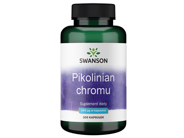 Pikolinian Chromu interakcje ulotka kapsułki 200 mcg 200 kaps.