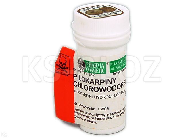 Pilocarpinum Hydrochloricum interakcje ulotka substancja - 5 g