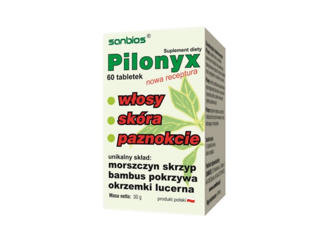 Pilonyx interakcje ulotka tabletki 500 mg 60 tabl.