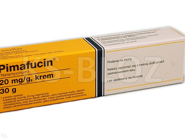 Pimafucin interakcje ulotka krem 20 mg/g 30 g (tub.)