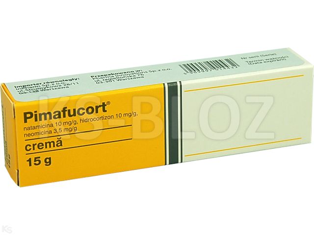 Pimafucort interakcje ulotka krem (10mg+10mg+3500I.U.)/g 15 g | tuba