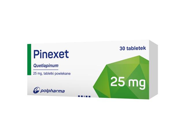 Pinexet 25 mg interakcje ulotka tabletki powlekane 25 mg 30 tabl.