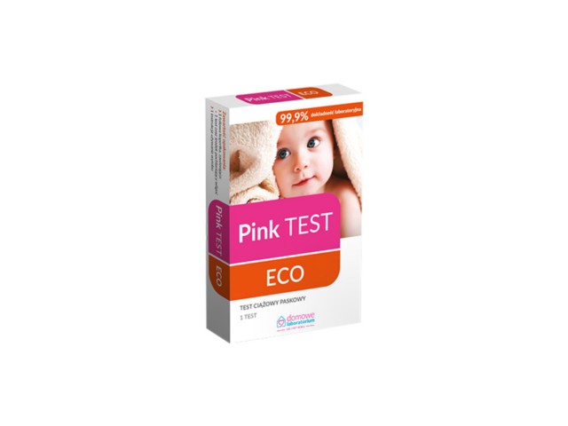Pink Eco Test interakcje ulotka   1 szt.