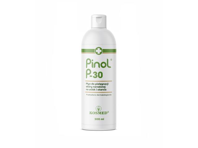 Pinol P-30 Płyn do pielęgnacji skóry narażonej na ucisk i otarcia interakcje ulotka płyn - 300 ml