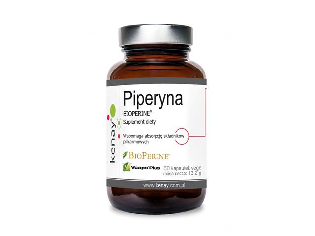 Piperyna Bioperine interakcje ulotka kapsułki - 60 kaps.