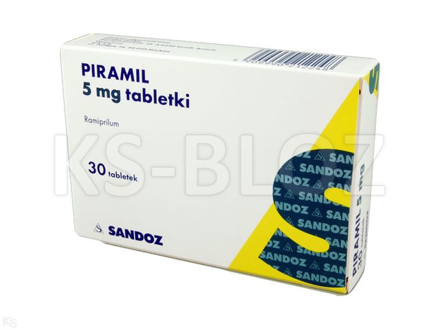 Piramil 5 mg interakcje ulotka tabletki 5 mg 30 tabl. | 3 blist.po 10 szt.