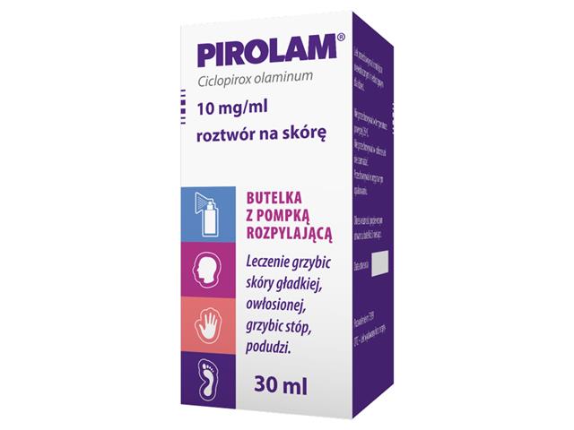 Pirolam interakcje ulotka roztwór na skórę 10 mg/ml 