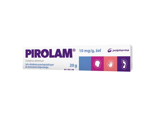 Pirolam interakcje ulotka żel 10 mg/g 20 g