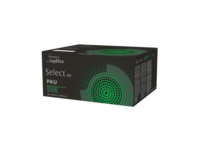 PKU Lophlex Select o smaku herbaty miętowej interakcje ulotka płyn  30 szt. po 125 ml