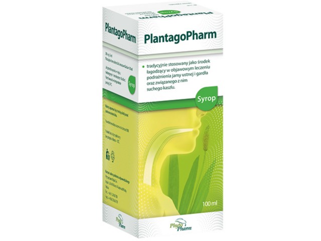 Plantagopharm interakcje ulotka syrop 506 mg/5ml 100 ml