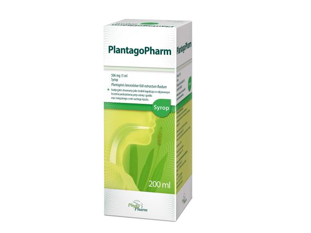 Plantagopharm interakcje ulotka syrop 506 mg/5ml 200 ml