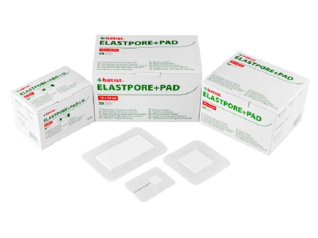 Plast.ELASTPORE+PAD jałowy 7cmx5cm interakcje ulotka plaster  50 szt.