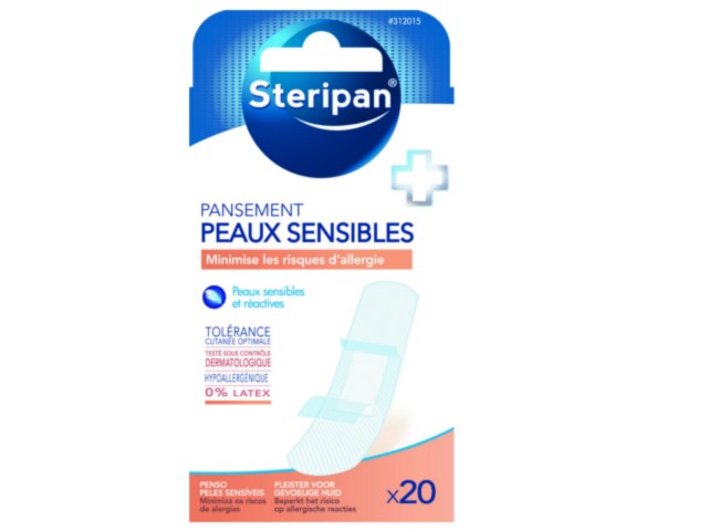 Plast.STERIPAN z opatr. interakcje ulotka plaster - 20 szt.