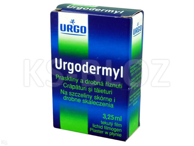 Plast.Urgodermyl  w płynie n/pęknięcia interakcje ulotka   3.25 ml