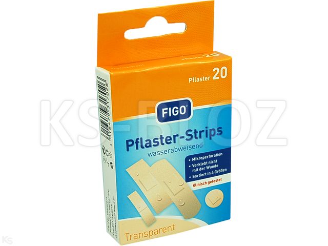 Plast.Werunia wodoodp.transp. interakcje ulotka plaster - 20 szt.
