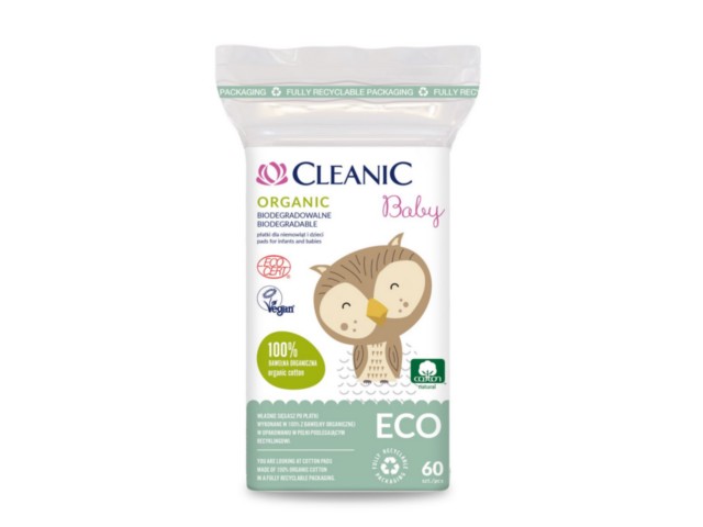 Płatki dziecięce Cleanic Eco Baby interakcje ulotka płatki  10 szt.