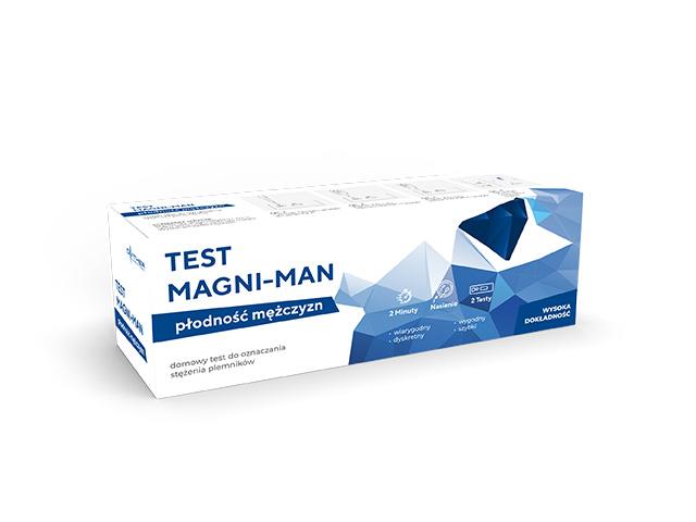 Płodność Mężczyzn Magni-Man Test interakcje ulotka test - 2 szt.