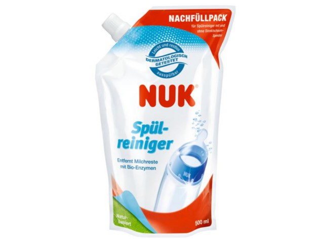 Płyn do mycia butelek i smoczków NUK opak.uzup. 256.401 interakcje ulotka  - 500 ml