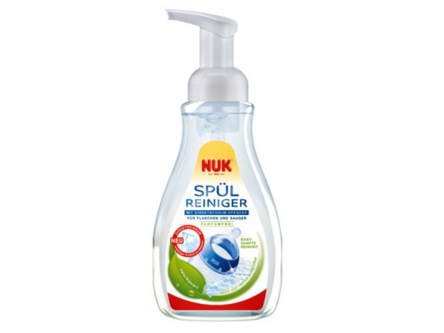 Płyn NUK z dozownikiem piany do mycia butelek i smoczków 256262 interakcje ulotka płyn - 380 ml