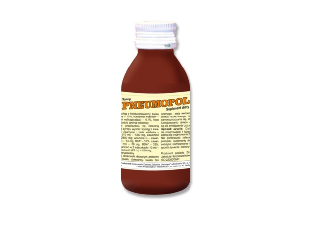 Pneumopol Syrop interakcje ulotka   100 ml