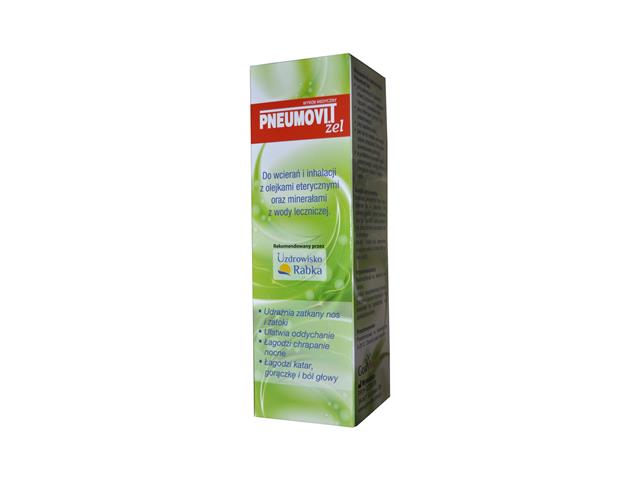 Pneumovit Żel do ciała interakcje ulotka   200 ml | butel.z pompką