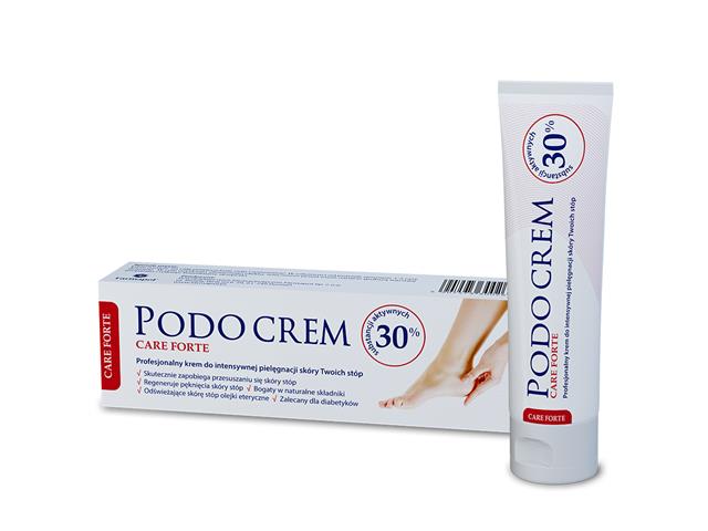 Podocrem Care Forte Krem do stóp interakcje ulotka krem  30 g