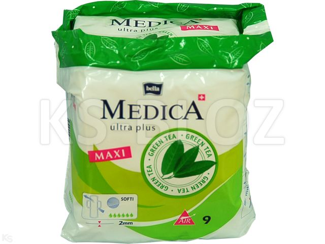 Podp. BELLA MEDICA Ultra Plus Maxi interakcje ulotka   9 szt.