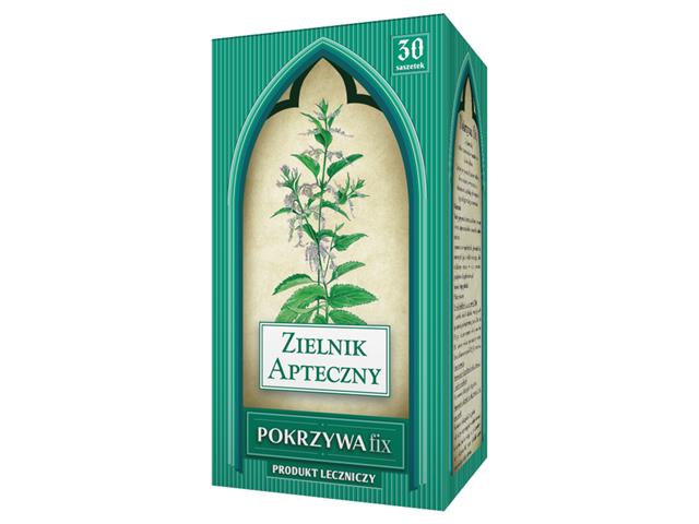 Pokrzywa Fix interakcje ulotka zioła do zaparzania w saszetkach 1,5 g 