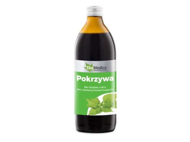 Pokrzywa interakcje ulotka płyn  500 ml