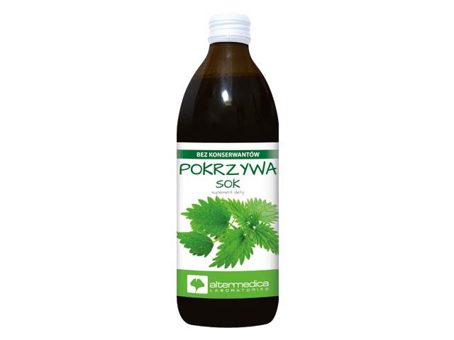 Pokrzywa Sok interakcje ulotka płyn  500 ml