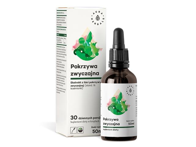 Pokrzywa zwyczajna interakcje ulotka krople  50 ml