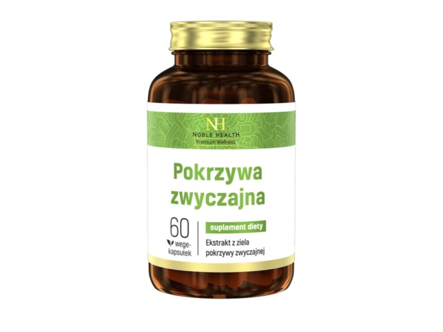 Pokrzywa Zwyczajna interakcje ulotka kapsułki - 60 kaps.