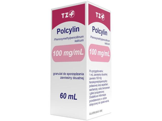 Polcylin interakcje ulotka granulat do sporządzania zawiesiny doustnej 100 mg/ml 60 ml