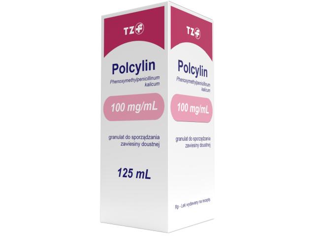 Polcylin interakcje ulotka granulat do sporządzania zawiesiny doustnej 100 mg/ml 125 ml