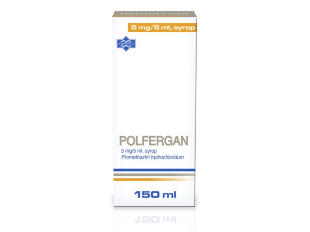 Polfergan interakcje ulotka syrop 5 mg/5ml 150 ml | (but. ze szkła w tekturowym pudełku)