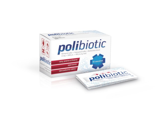 Polibiotic interakcje ulotka maść (5mg+5000j.m.+400j.m.)/g 10 sasz. po 1 g