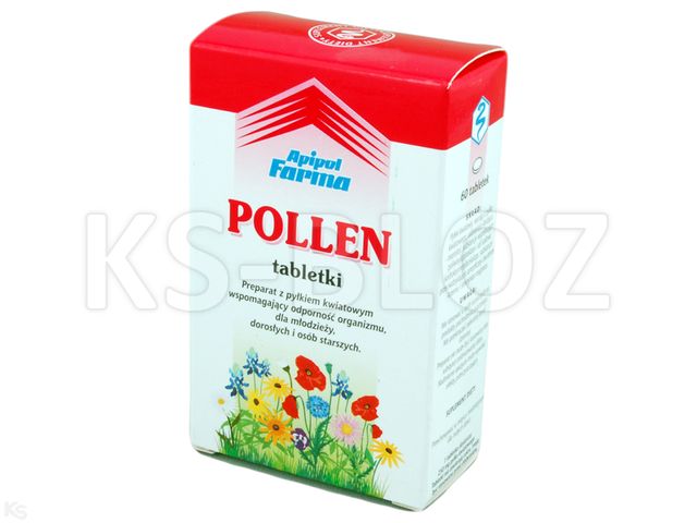 Pollen interakcje ulotka tabletki 250 mg 60 szt.