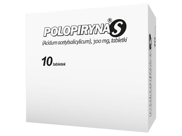 Polopiryna S interakcje ulotka tabletki 300 mg 10 tabl.